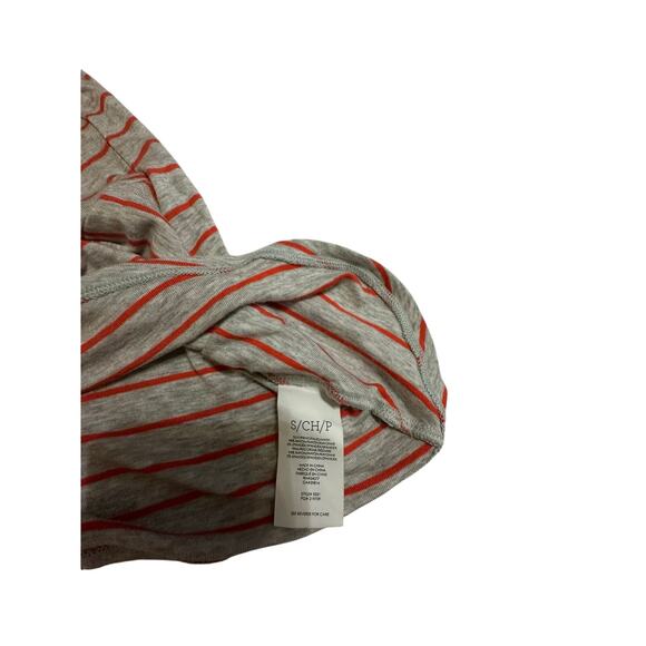 Cabi Gray & Red Striped Flowy Tank Top - Size S - Picture 9 of 11